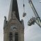 2006 – Pose de la statue sur le clocher de l’église