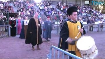 2011 – Les arbalétriers de la ville de San Sepolcro à la Fête Nationale à Neuves-Maisons – OCEAN