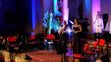 2014 – Extrait du concert de Noël à Neuves-Maisons – Halleluja par Céline Daubigny et Lino Buttice Calogero