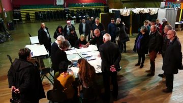 2015 – Dépouillement des votes à Neuves-Maisons : Elections régionales