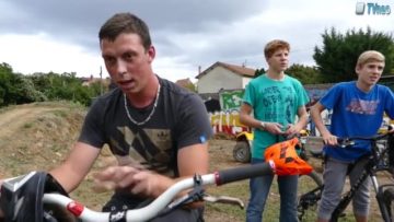 2015 – Les jeunes présentent leur Terrain de Vélo Cross