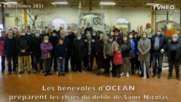 2021 – Les bénévoles d’OCEAN préparent le défilé de St Nicolas