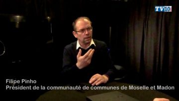 2022 – Filipe Pinho, président de la communauté de communes de Moselle et Madon