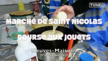 <strong>2022 – Marché de Saint Nicolas et Bourse aux jouets à Neuves-Maisons</strong>